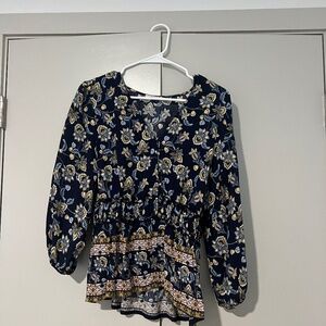 Floral blouse S